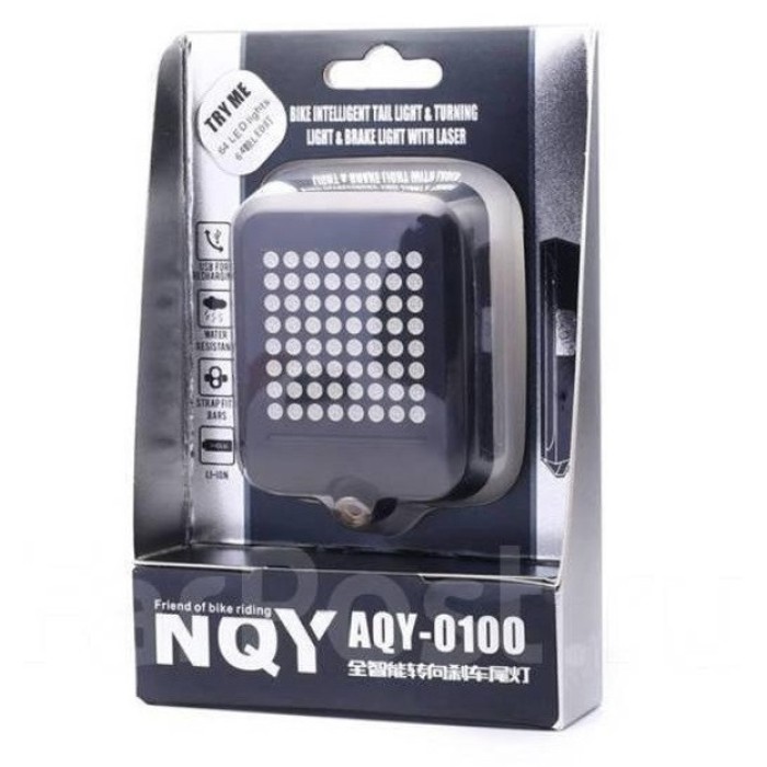 Ліхтар задній вело, Велосипедний ліхтар задній габаритний, Мигалка для велосипеда на батарейках GE-54