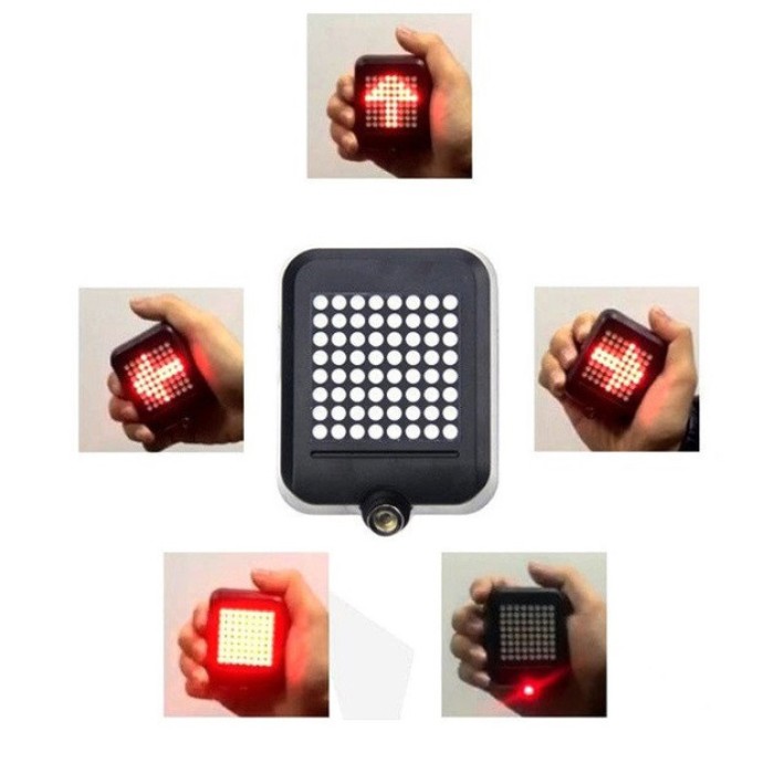 Ліхтар задній вело, Велосипедний ліхтар задній габаритний, Мигалка для велосипеда на батарейках GE-54