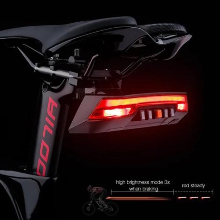 Ліхтар для велосипеда з відбивачем, Задній стоп велосипед, Світловідбивач на вело PS-81