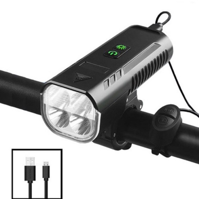 Ліхтарик для самоката велосипеда, Ліхтар із захистом від вологи для вулиці Освітлення велосипеда TP-73