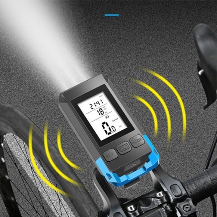 Водостійкий велоліхтар, Ліхтар для велоподорожей, Ліхтар для велосипеда з водозахистом і акумулятором YP-20