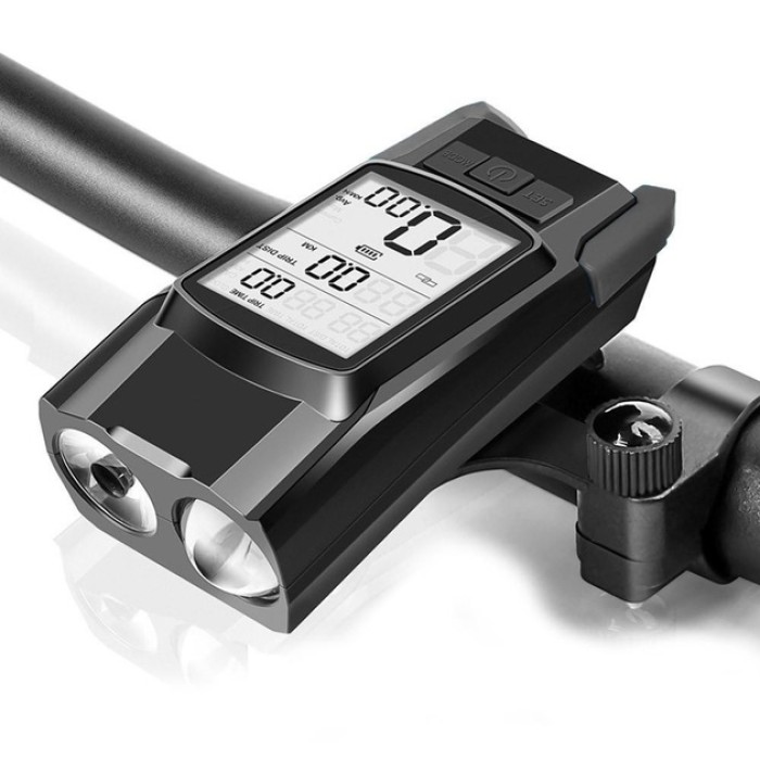 Водонепроникні світлодіодні фари для велосипеда BK-1920-2T6, Водостійкий велоліхтар VR-59