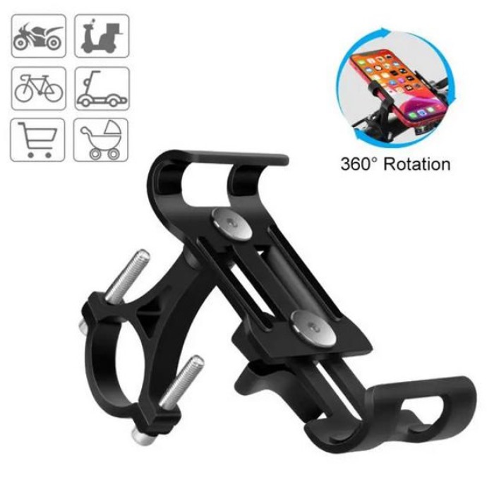 Тримач для телефону на кермо велосипеда квадроцикла BM-08, Тримач телефону на кермо винос YV-23