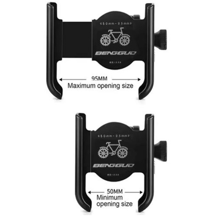 Велотримач для телефону, Велосипедний тримач для телефону зі стійким кріпленням, Велосипедне хрещення WC-62