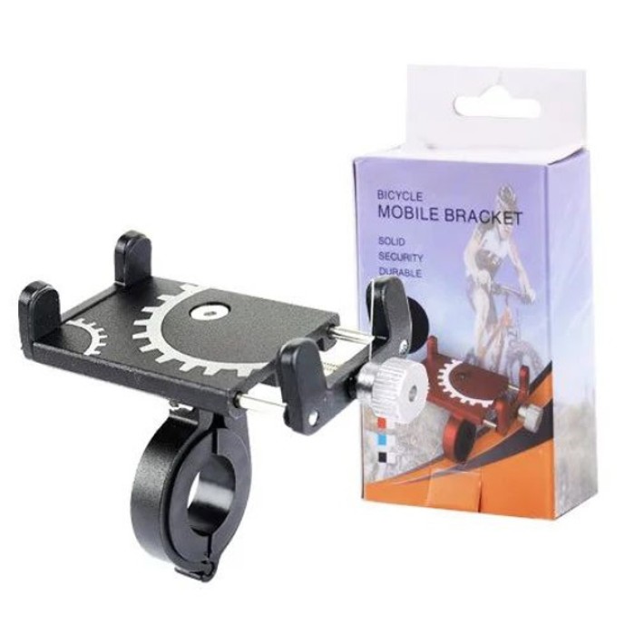Тримач мобільного для велосипеда, Підставка для смартфона на велосипеді, Кріплення телефону на мотоцикл PI-37