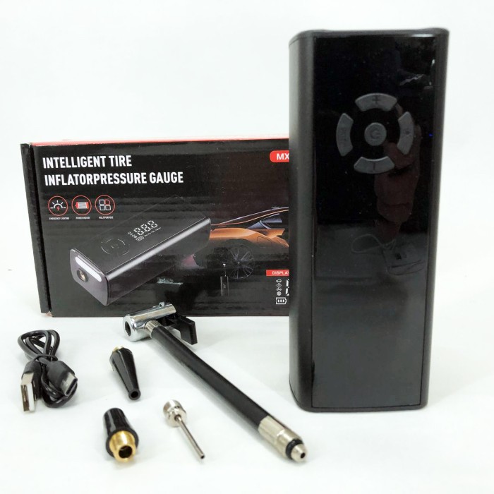 Портативний компресор для автомобільних коліс, Потужний портативний повітряний компресор насос XZ-31