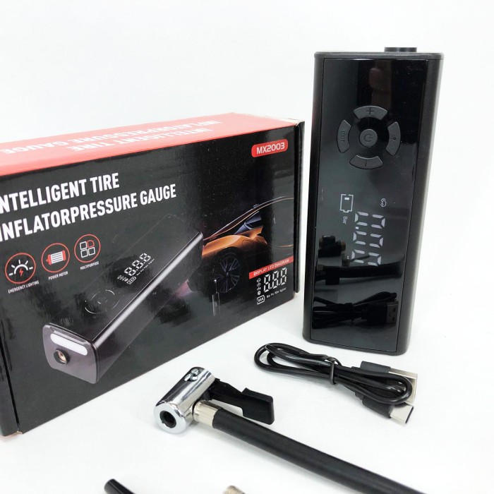 Портативний компресор для автомобільних коліс, Потужний портативний повітряний компресор насос XZ-31