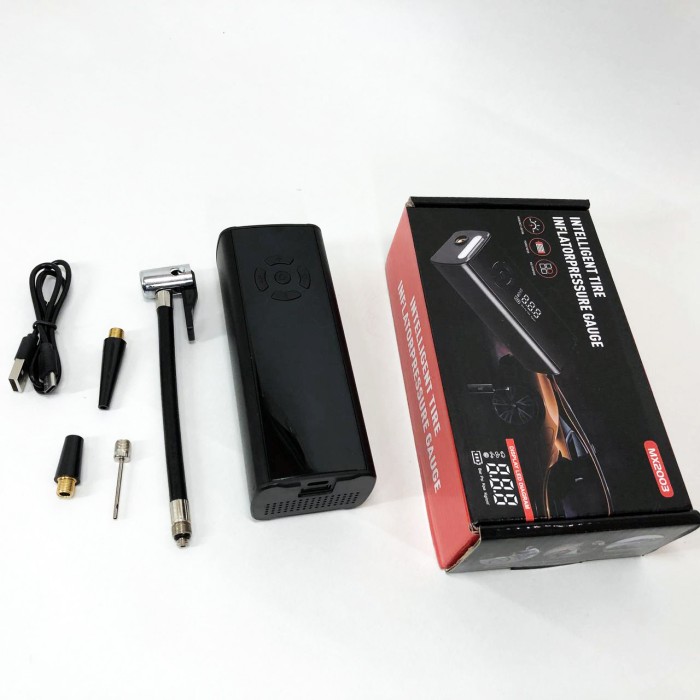 Портативний насос для накачування MX20033, Насос автомобільний компресор портативний 12 в dc BJ-41