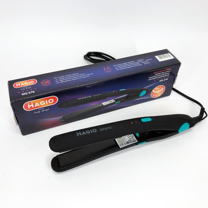 Праска для видалення посічених кінчиків MAGIO MG-576, Щипці для кучерявого волосся GX-72