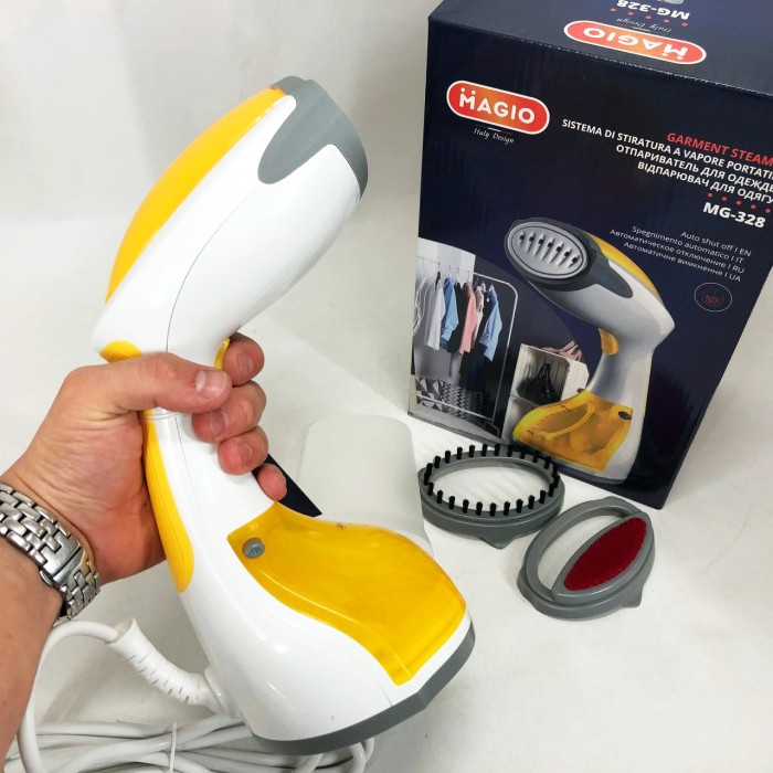 Ручний відпарювач для одягу, Вертикальний потужний пароочисник, відпарювач парогенератор EF-94