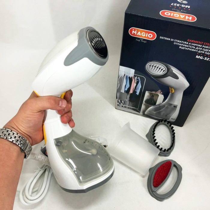 Портативний маленький відпарювач для одягу MAGIO, Ручний відпарювач для текстилю, Дорожня парова праска HX-56