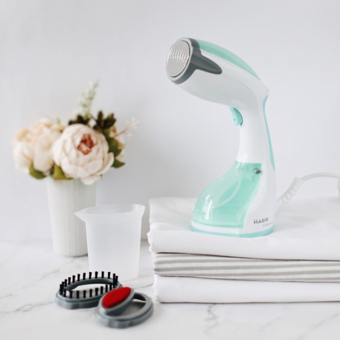 Ручний ополіскувач MAGIO MG-326, Відпарювач підлоговий для одягу, Ручний пароочисник для тканини LU-25