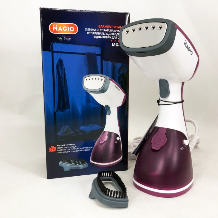 Компактний відпарювач MAGIO MG-325, Відпарювач з функцією вертикальної пари для блузки UM-52
