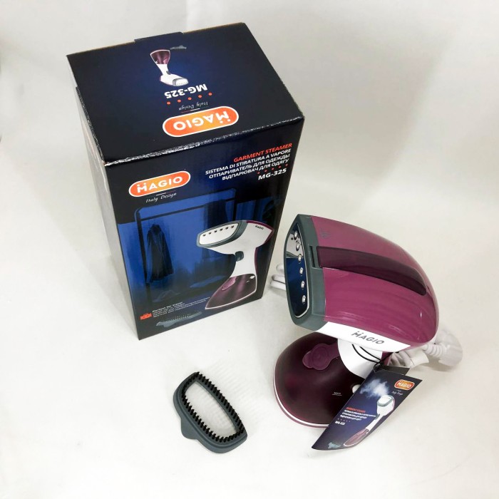 Компактний відпарювач MAGIO MG-325, Відпарювач з функцією вертикальної пари для блузки UM-52
