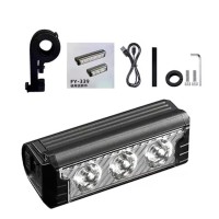 Передній протиударний ліхтар на велосипед FY-339B-3LED(white+yellow), Освітлення для велосипеда SF-21