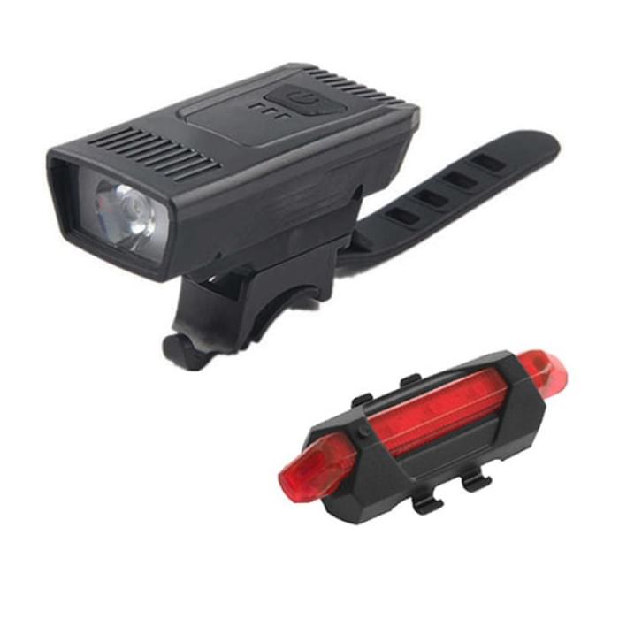 Фара і мигалка для велосипеда 1803-1-XPE + STOP-5LED, Ліхтар для велосипеда FJ-948 без батарейок