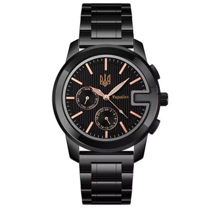 Чоловічий годинник стильний годинник на руку наручний чоловічий кварцовий каучуковий MN-69