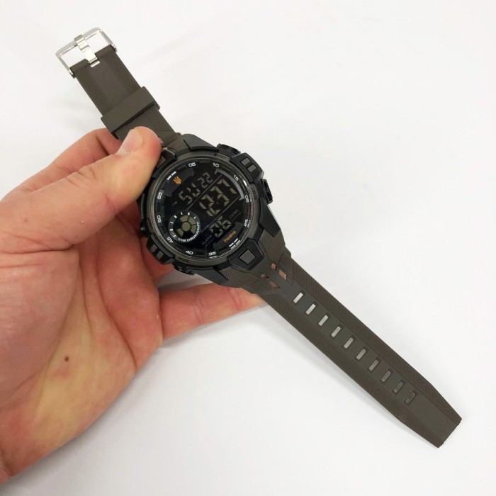 Військові годинники з секундоміром SKMEI 3212/2123GY, Практичні спортивні чоловічі годинники BZ-88