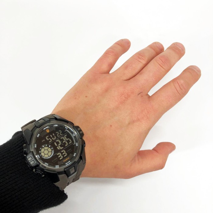 Військові годинники з секундоміром SKMEI 3212/2123GY, Практичні спортивні чоловічі годинники BZ-88