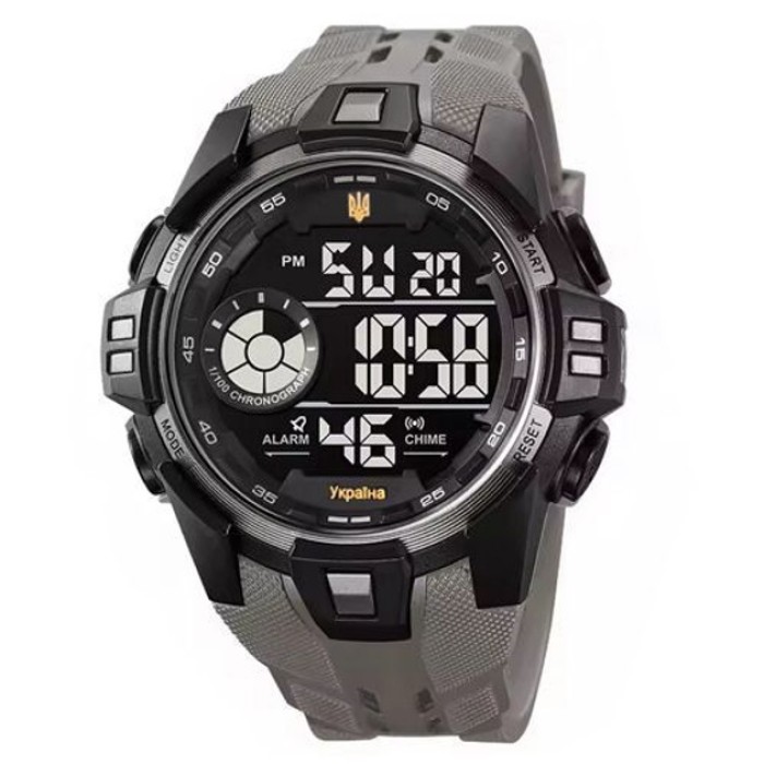 Військові годинники з секундоміром SKMEI 3212/2123GY, Практичні спортивні чоловічі годинники BZ-88