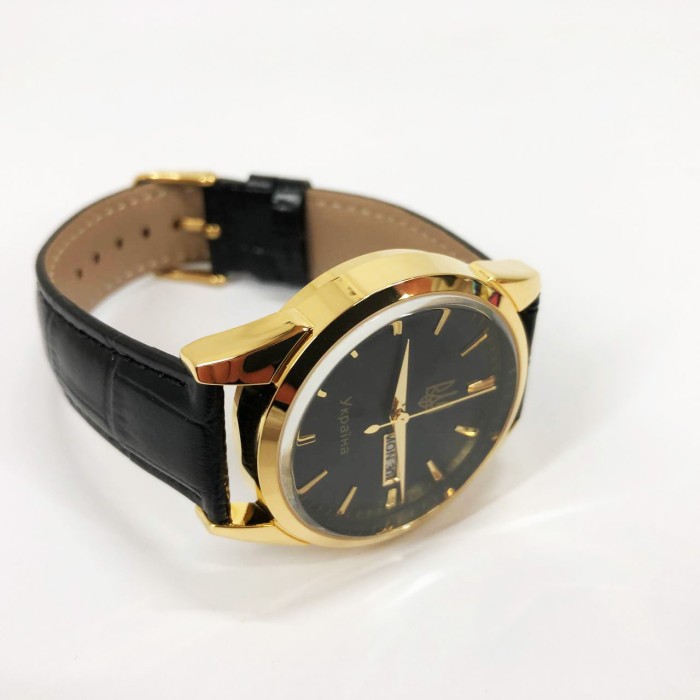 Чоловічі якісні кварцові годинники SKMEI 3709/9073GDBK-B, Наручні чоловічі класичні бізнес-годинники OI-15