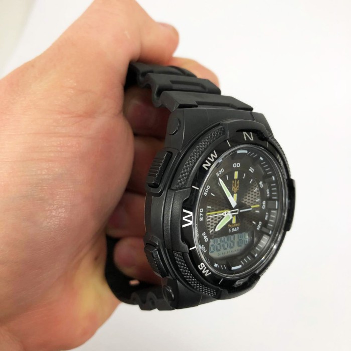 Армійський електронний годинник SKMEI, Простий електронний наручний чоловічий годинник MB-67