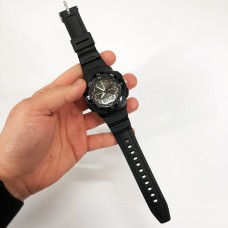 Хороший наручний годинник чоловічий SKMEI 4541/1454BKWT, Чоловічий годинник з XY-555 офіційною гарантією