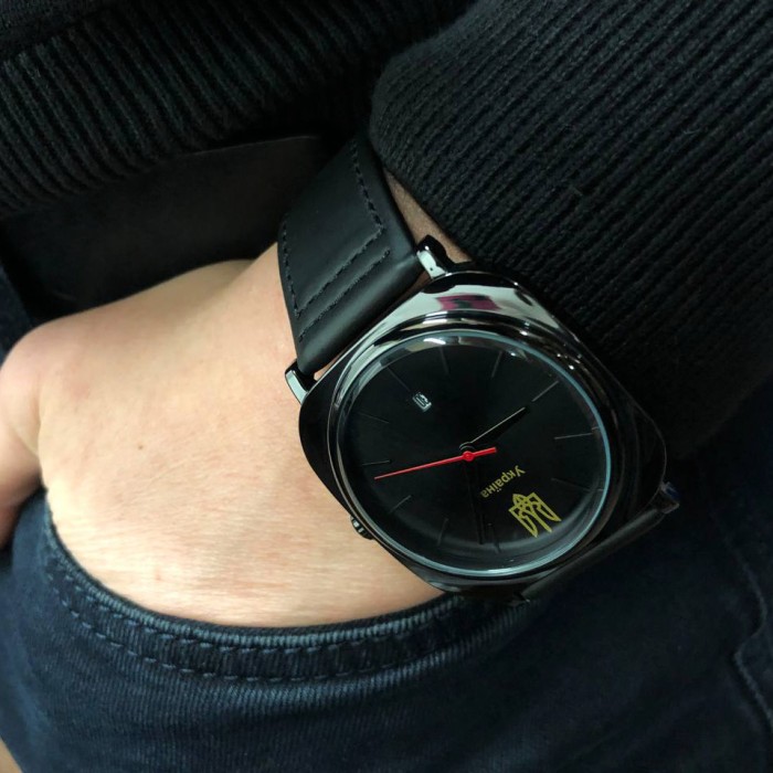 Круті чоловічі годинники SKMEI 4881/1884BK, Стильні чорні чоловічі наручні годинники XD-74