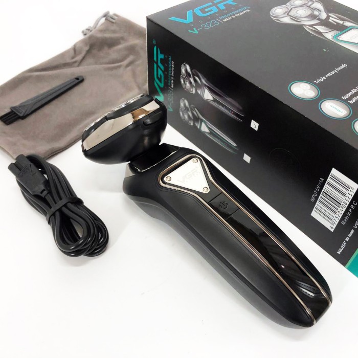 Бритва для сухого гоління VGR, Портативна бритва, Електрична машинка для стрижки, Бритви акумуляторні GD-52