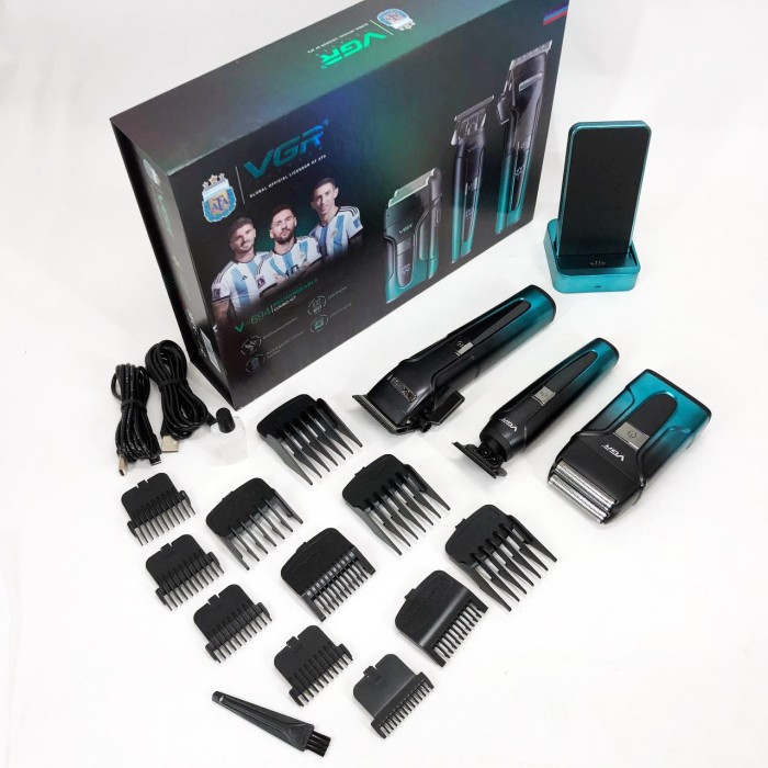 Модний машинка для стрижки волосся VGR, Бездротовий тример для стрижки волосся, Тример бездротовий GT-31