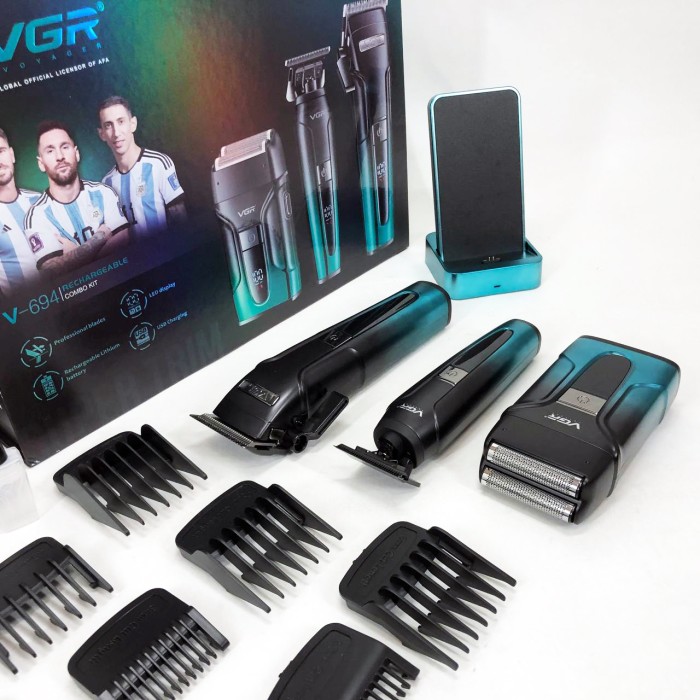 Модний машинка для стрижки волосся VGR, Бездротовий тример для стрижки волосся, Тример бездротовий GT-31
