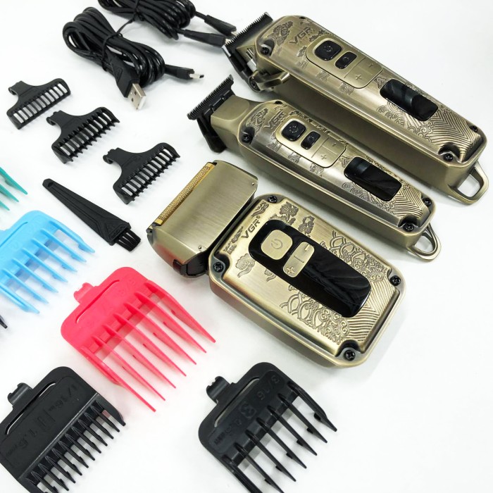 Машинка для стрижки короткої стрижки VGR, Домашні машинки для стрижки Набір з зарядкою MH-16
