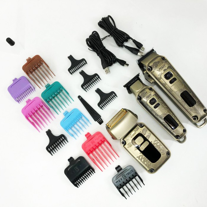 Відмінна машинка для стрижки волосся VGR V-642, Перукарська машинка акумуляторна професійна FS-82