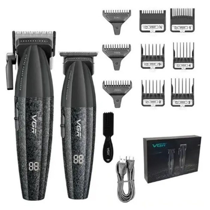 Професійна машинка для гоління голови, Машинка для стрижки волосся професійна Тример скронь LY-88