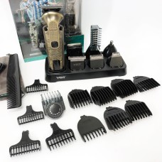 Машинка для стрижки волосся професійна VGR 8 в 1 V-103, Миюча машинка VZ-341 для стрижки