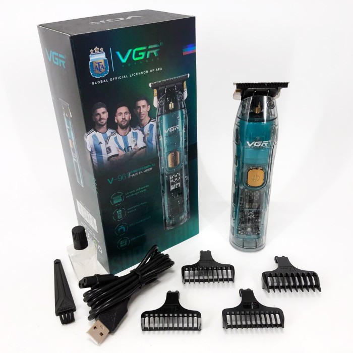 Машинка для стрижки волосся з універсальним живленням VGR V-961, Машинка-тример для стрижки бездротова HB-28