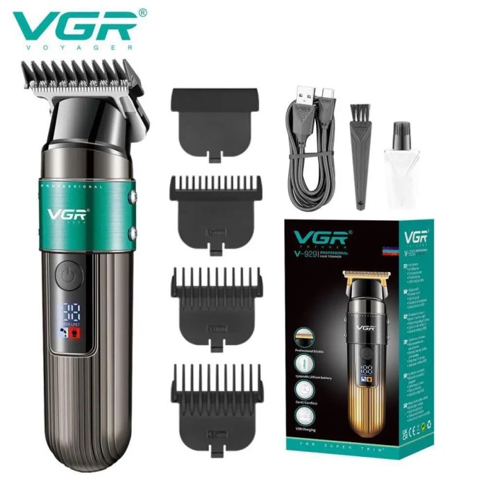 Хороший бездротовий тример VGR V-929, Машинка для стрижки на акумуляторі, Машинка для стрижки хороша YD-39