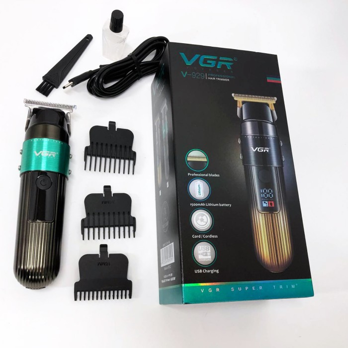 Хороший бездротовий тример VGR V-929, Машинка для стрижки на акумуляторі, Машинка для стрижки хороша YD-39