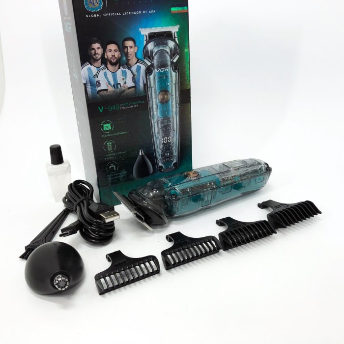 Машинка для стрижки волосся електрична, Набір для стрижки волосся на акумуляторі, Тример бездротовий JU-48