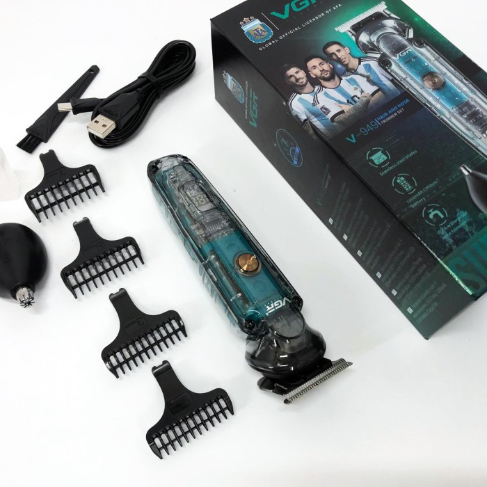 Машинка для стрижки волосся електрична, Набір для стрижки волосся на акумуляторі, Тример бездротовий JU-48