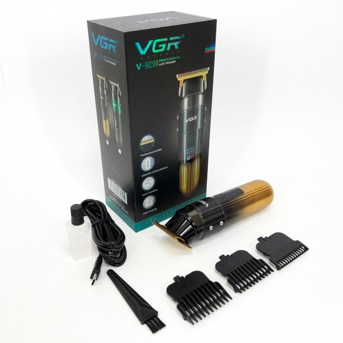 Машинка для стрижки волосся з різними насадками VGR V-929, Машинка для стрижки хороша BK-52