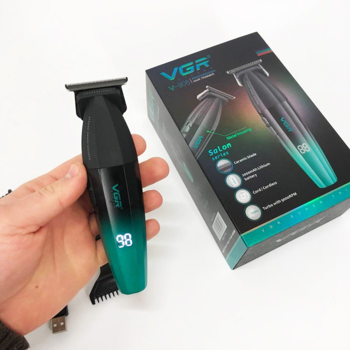 Машинка для стрижки з безліччю насадок VGR V-906, Універсальні машинки для стрижки волосся IZ-14