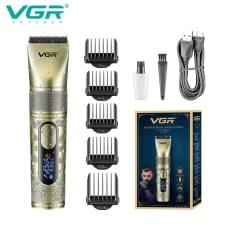 Тример для бороди від батарейок VGR V-659, Тример для скронь, Машинка для видалення волосся LI-704 на обличчі