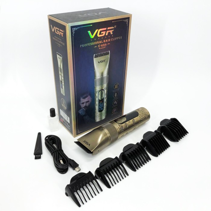 Хороші машинки для стрижки волосся для дому VGR V-659 Машинка стрижки хороша XE-42