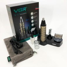 Тример для носа і вух для чоловіків VGR, Тример для гоління носа і вух зручний OE-70