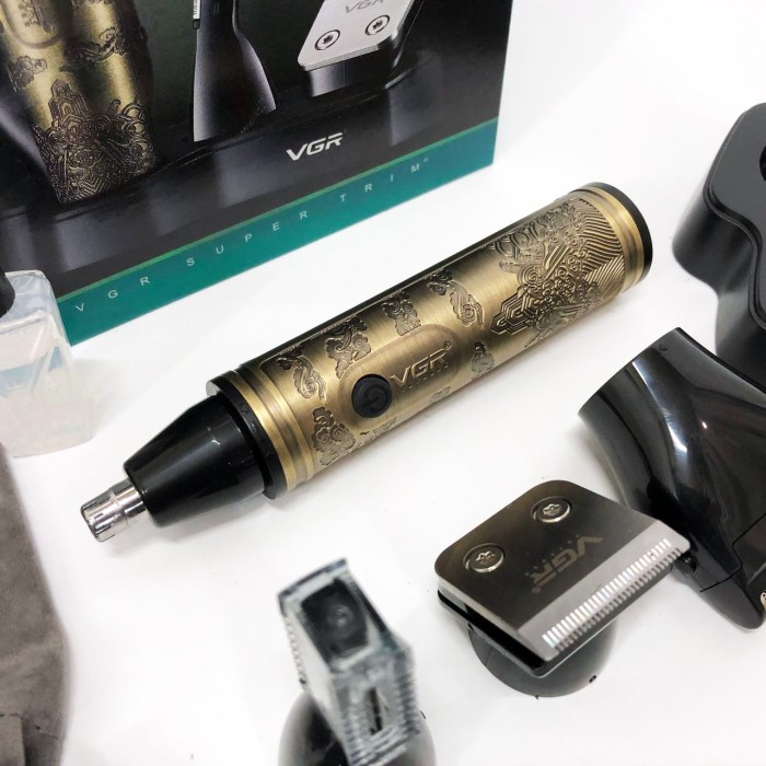 Тример для носа 3в1 VGR 4 в 1 V-621, Тример для носа і вух професійний стрижки AI-65