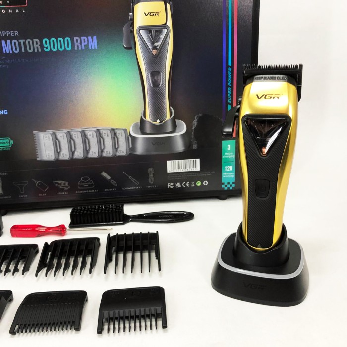 Універсальний тример для чоловіків VGR V-015, Машинка для окантовки акумуляторна Тример скронь IG-51