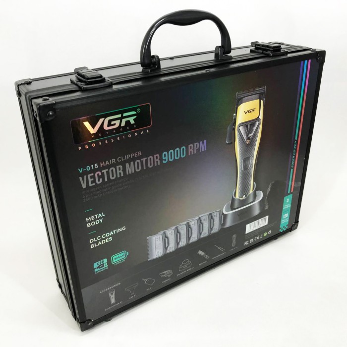 Електробритва для стрижки голови VGR V-015, Машинка для стрижки чоловіча, NF-932 Бездротова електробритва