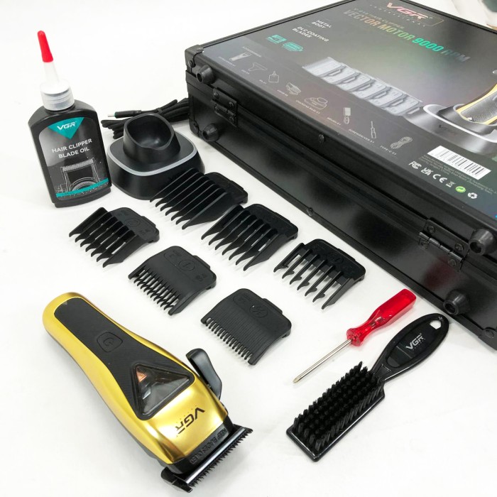 Машинка для стрижки короткої стрижки VGR, Стильна машинка для стрижки Надійна NU-73