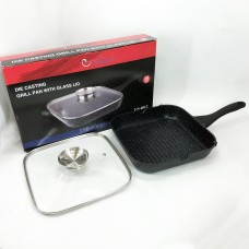 Сковорідка зручна на кухню UNIQUE UN-4012 24 см, Якісна пательня, Сковорідки LG-179 хорошої якості